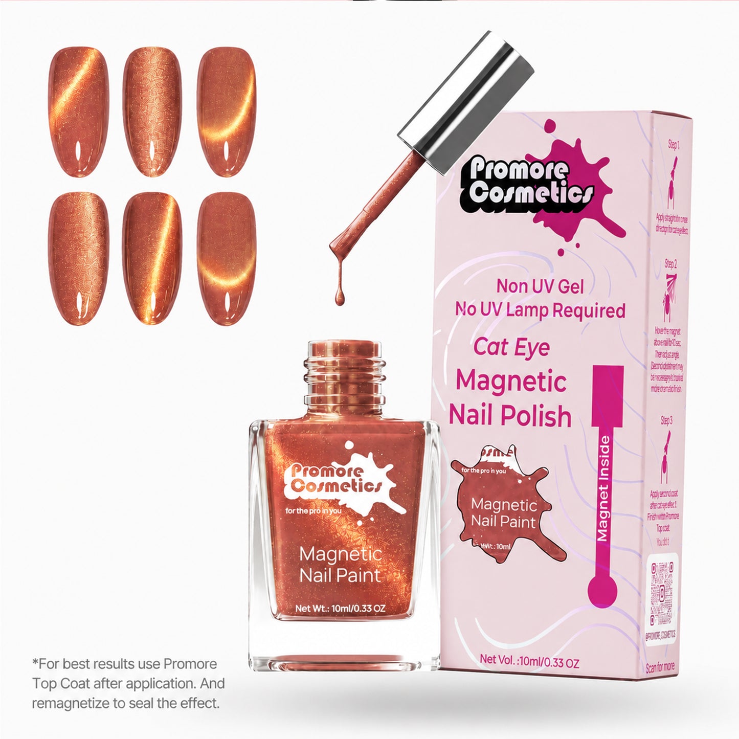 Magnetic Nailpaints - Silk Touch