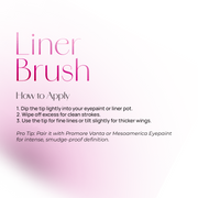 Promore P010 - Eyeliner Brush