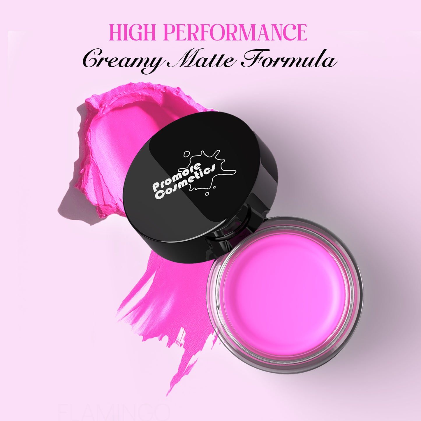 Flamingo - Ultra Pigmented Multi-Use Eye Paint (Crease-Resistant, Long-Wear Formula)