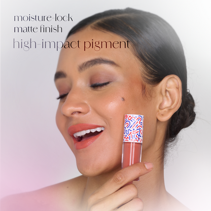 Duchess - Comfort Matte Liquid Lipstick (Alcohol-Free, Moisture Lock Formula)