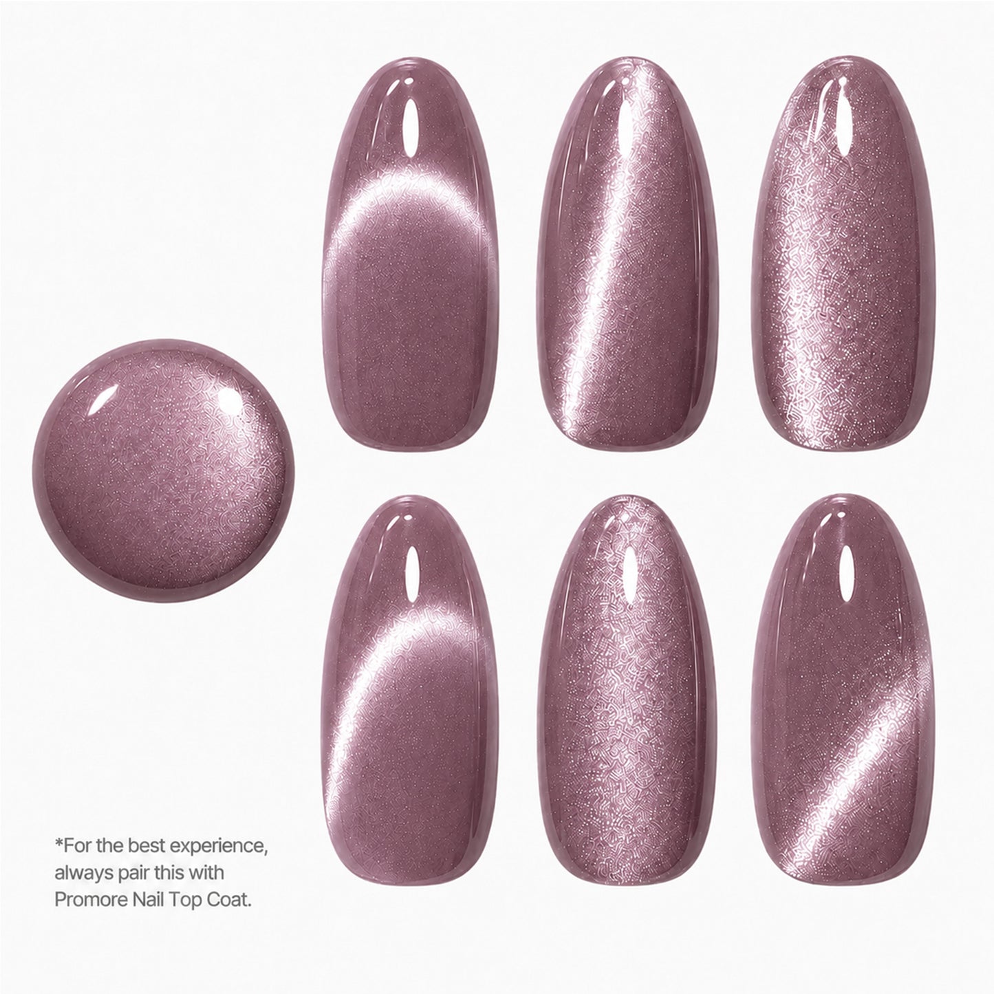Violet, Lilac, Copper + Top Coat