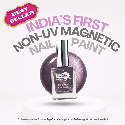 Lilac - Magnetic Nail Paint (Cat-Eye Effect, Non-UV, Quick-Dry)