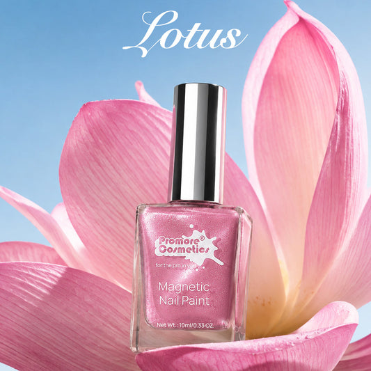 Lotus, the Promore Sparkler - Magnetic Nail Paint (Cat-Eye Effect, Non-UV, Quick-Dry)