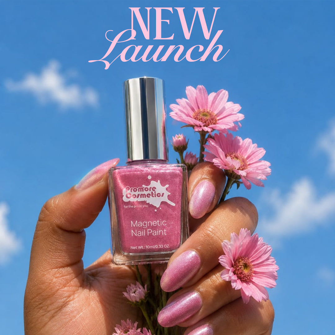Lotus, the Promore Sparkler - Magnetic Nail Paint (Cat-Eye Effect, Non-UV, Quick-Dry)