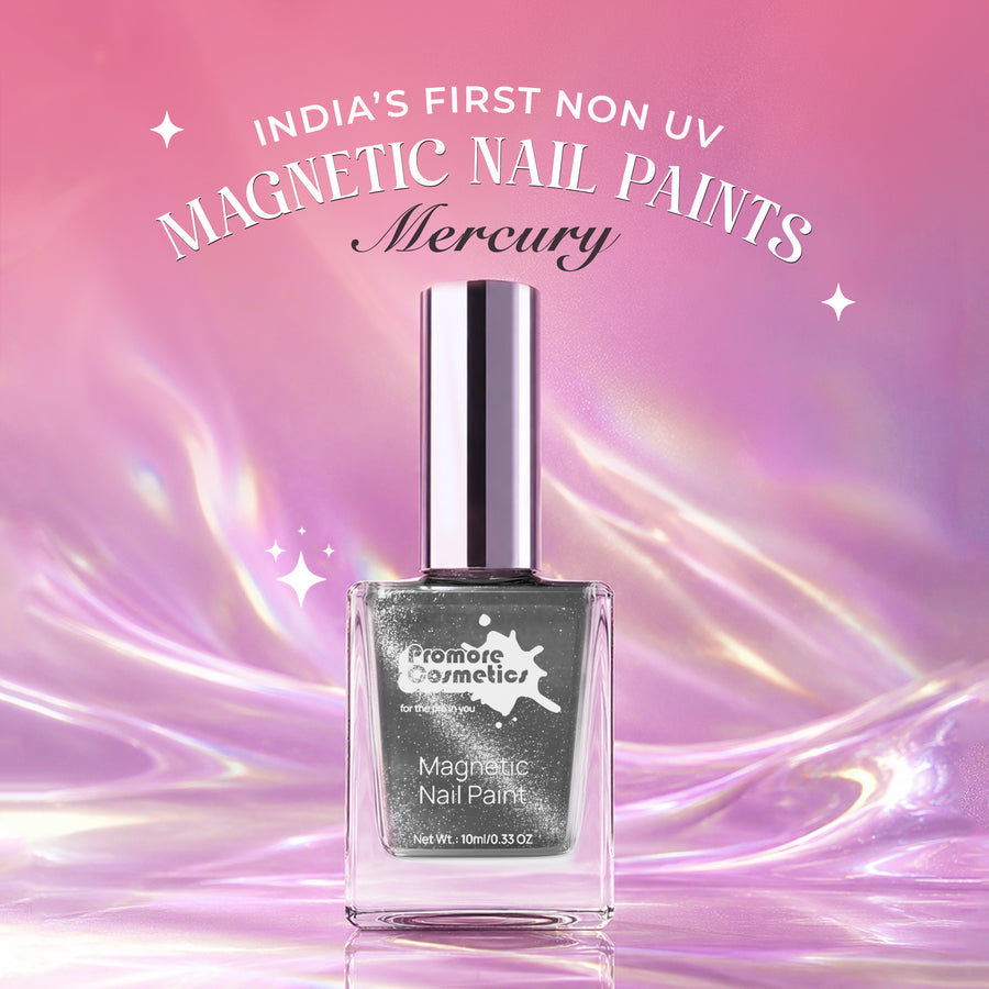 Mercury - Magnetic Nail Paint (Cat-Eye Effect, Non-UV, Quick-Dry)