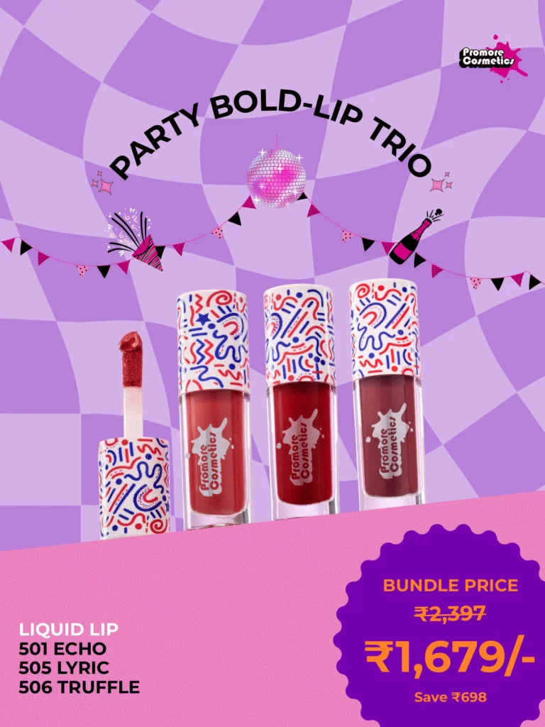 Party Bold-lip Trio