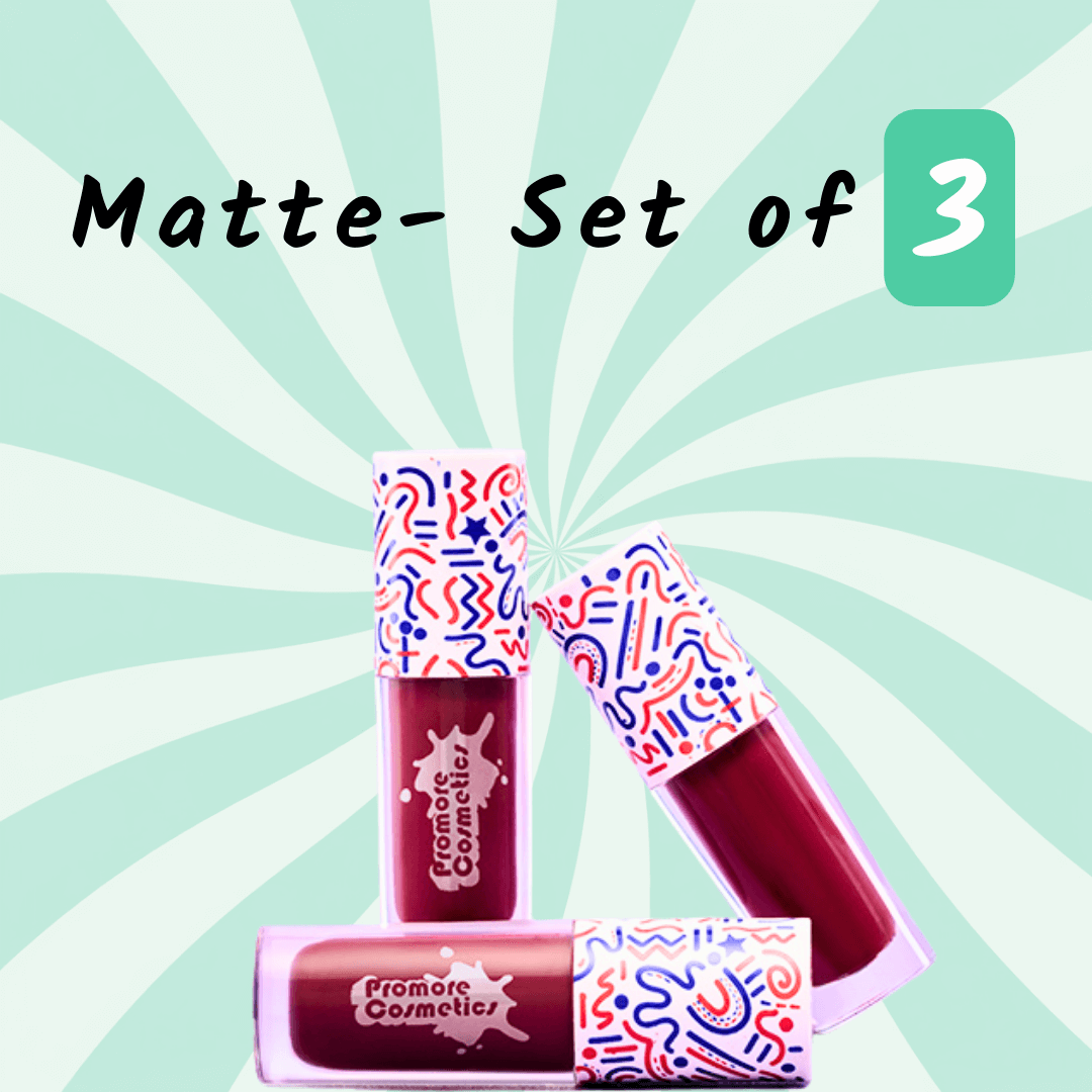 The Signature Lip Edit - Comfort Matte Set of 3