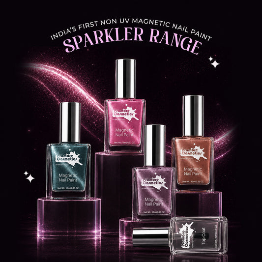 Lilac, Lotus, Latte, Arctic + Top Coat