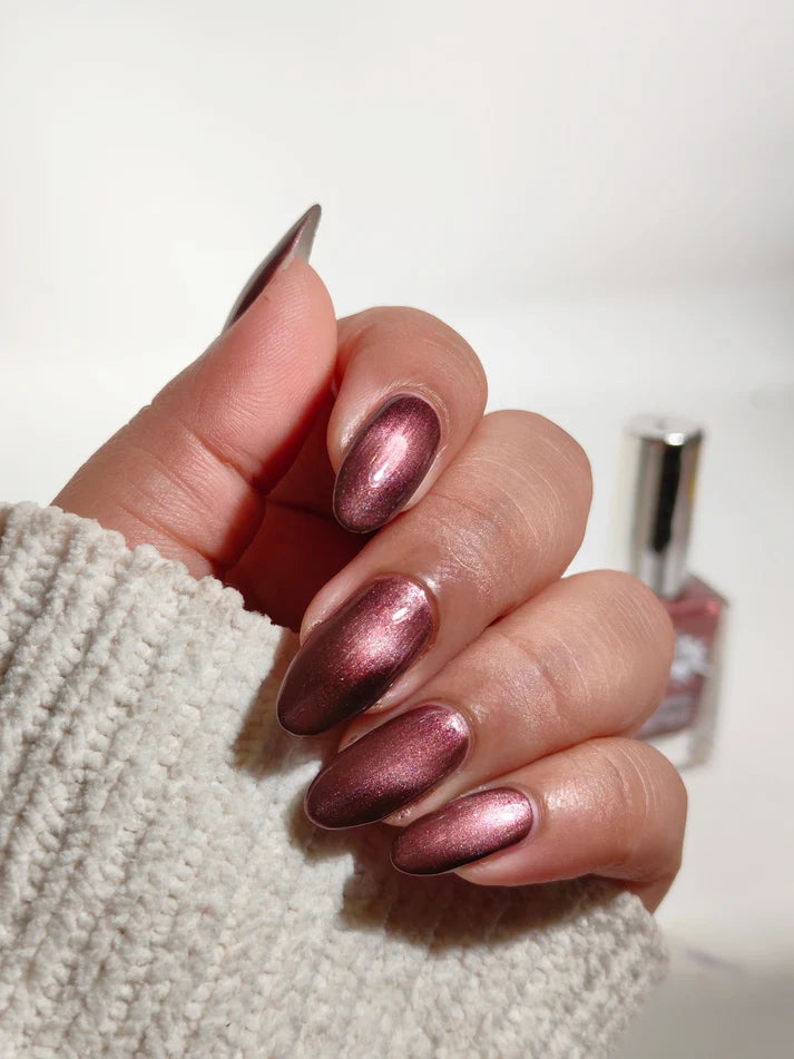 Violet, Lilac, Copper + Top Coat