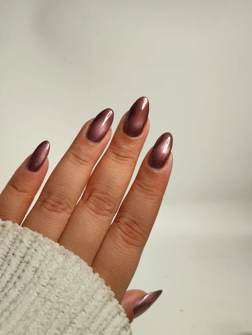 Violet, Lilac, Copper + Top Coat