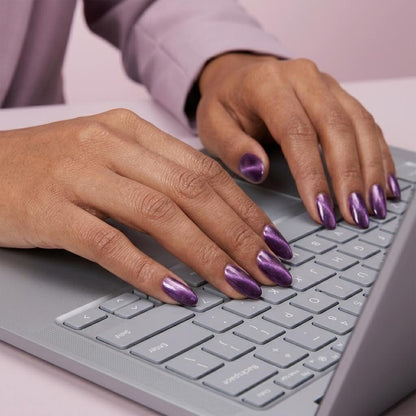 Violet - Magnetic Nail Paint (Cat-Eye Effect, Non-UV, Quick-Dry)